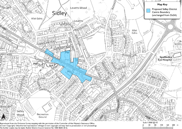 Mapo showing Sidley District Centre