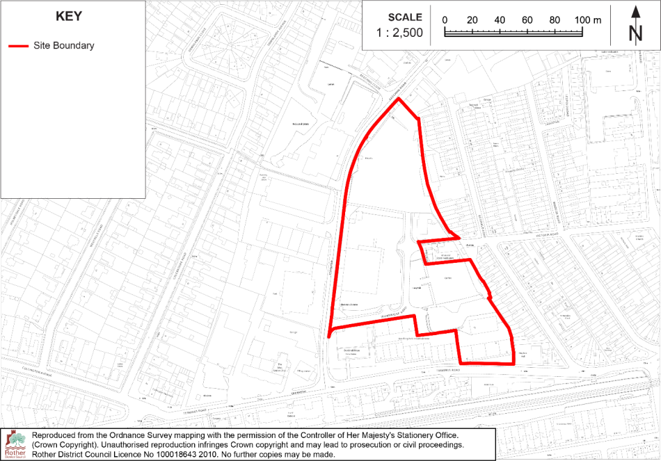 Policy BX5 Site Plan: