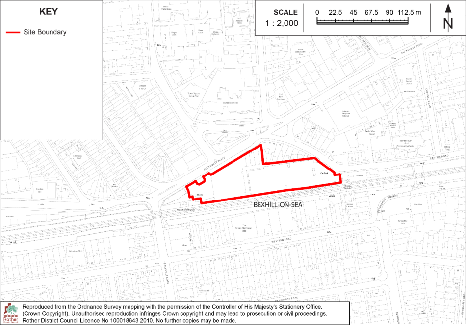 Policy BX7 Site Plan: