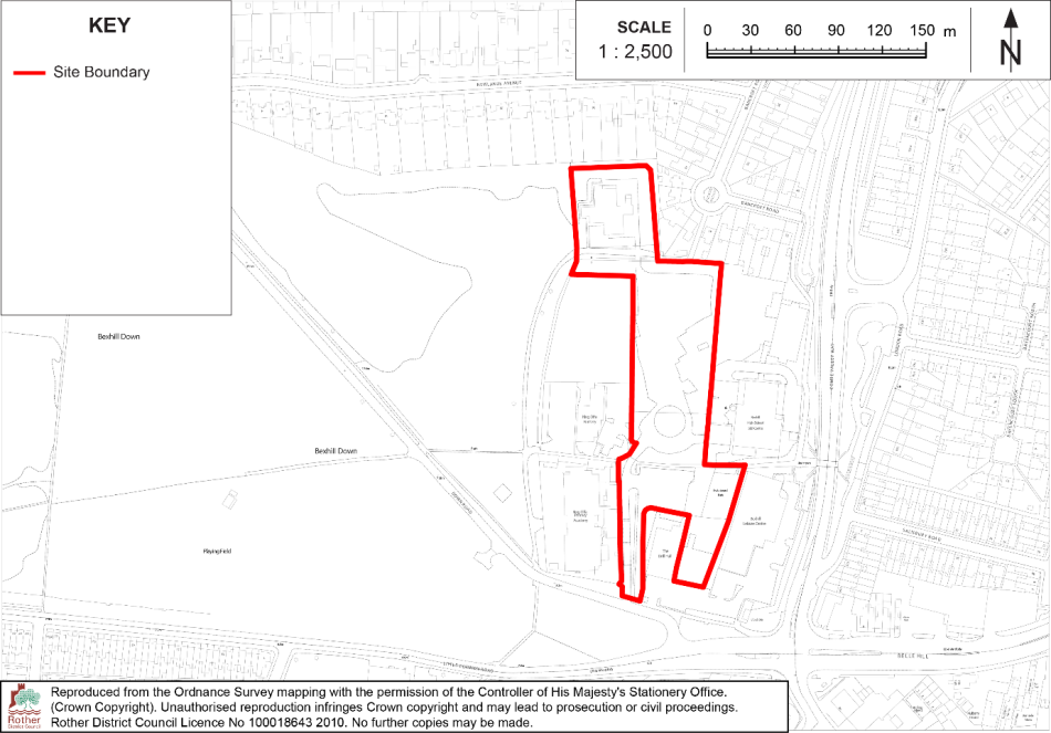Policy BX8 Site Plan: