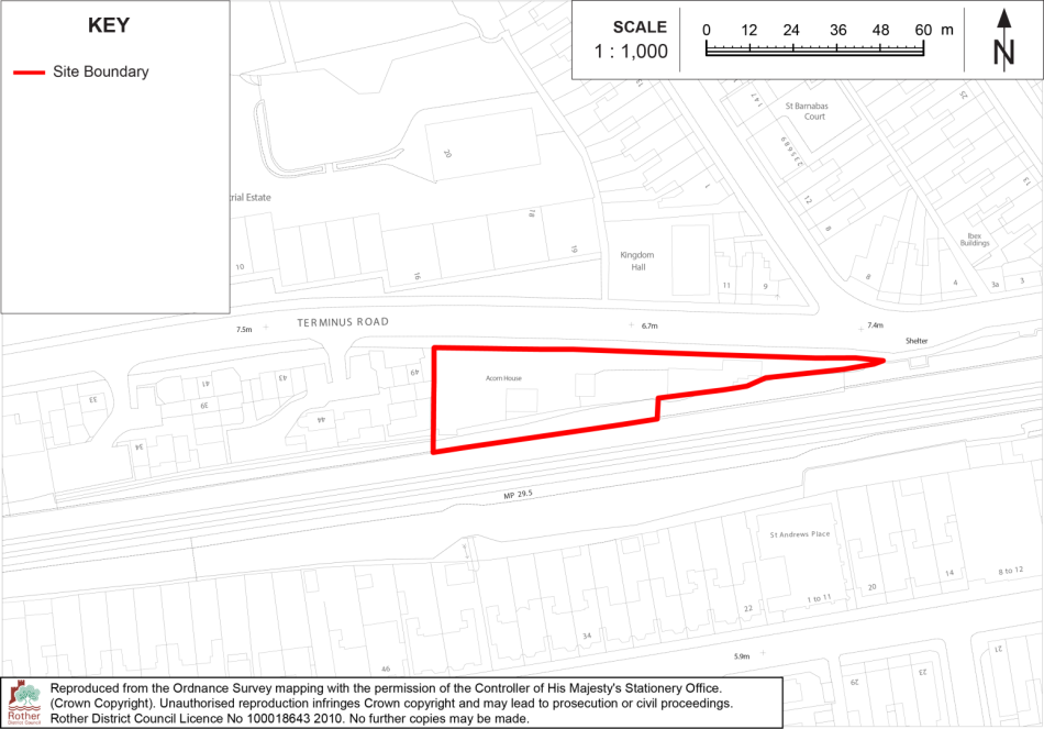Policy BX9 Site Plan: