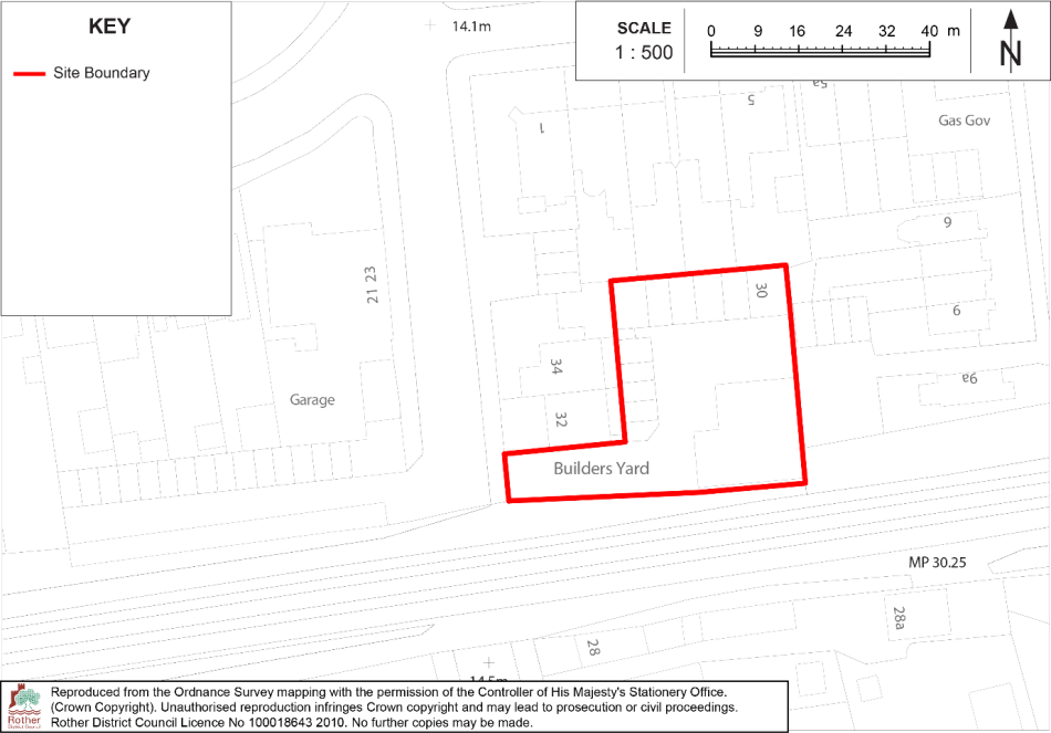 Site Location Plan: BX10
