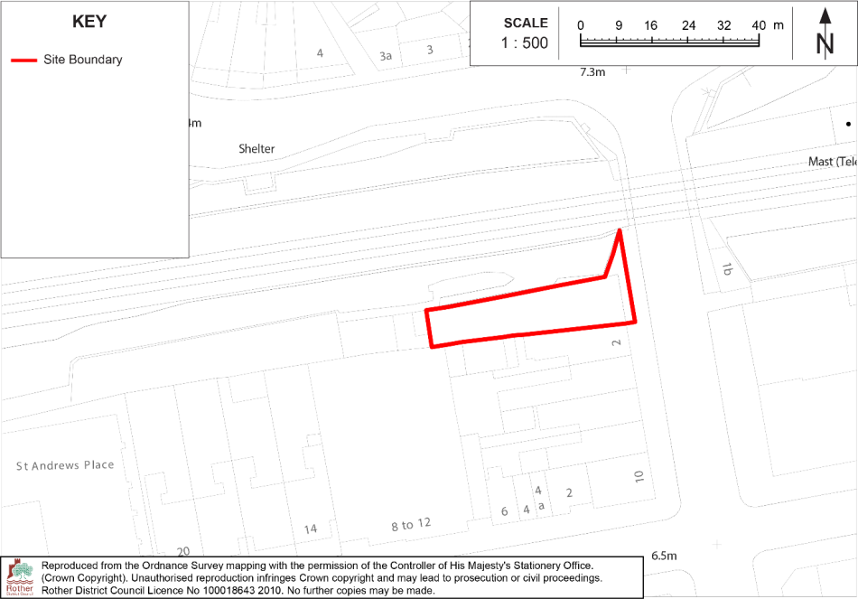 Site Location Plan: BX12