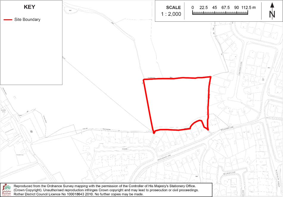 Policy BX15 Site Plan: