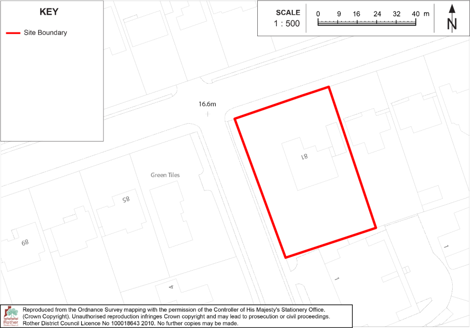 Policy BX17 Site Plan: