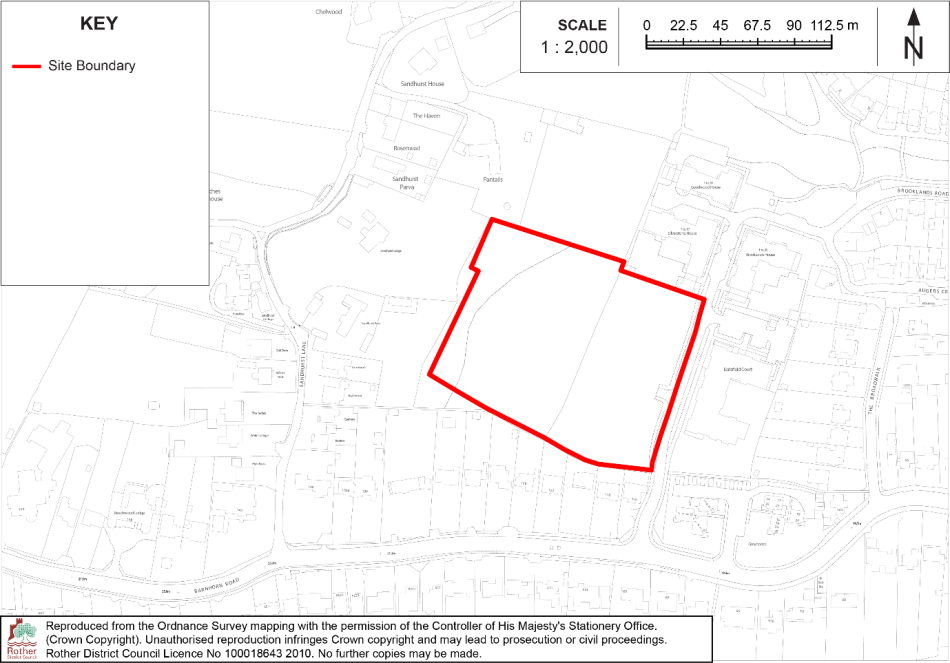 Policy BX25 Site Plan: