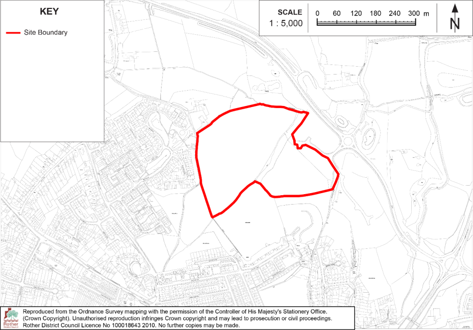 Policy BX35 Site Plan: