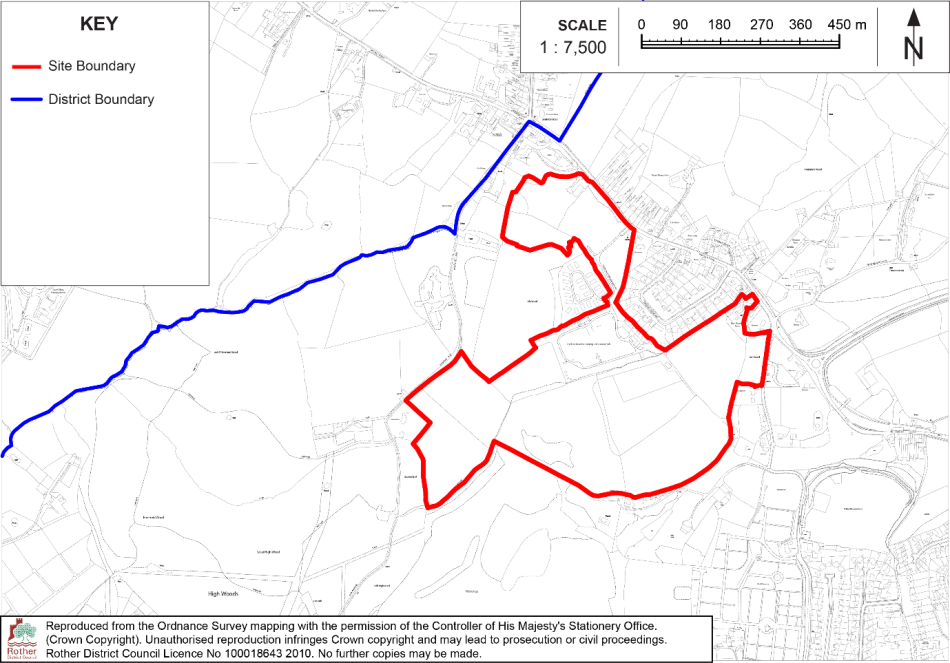 Policy BX39 Site Plan:
