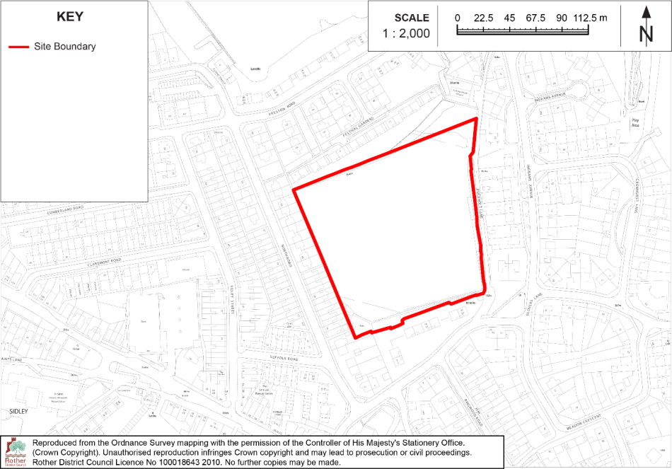 Policy BX41 Site Plan: