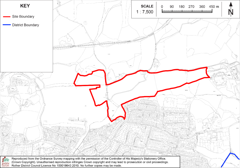 Policy BX45 Site Plan: