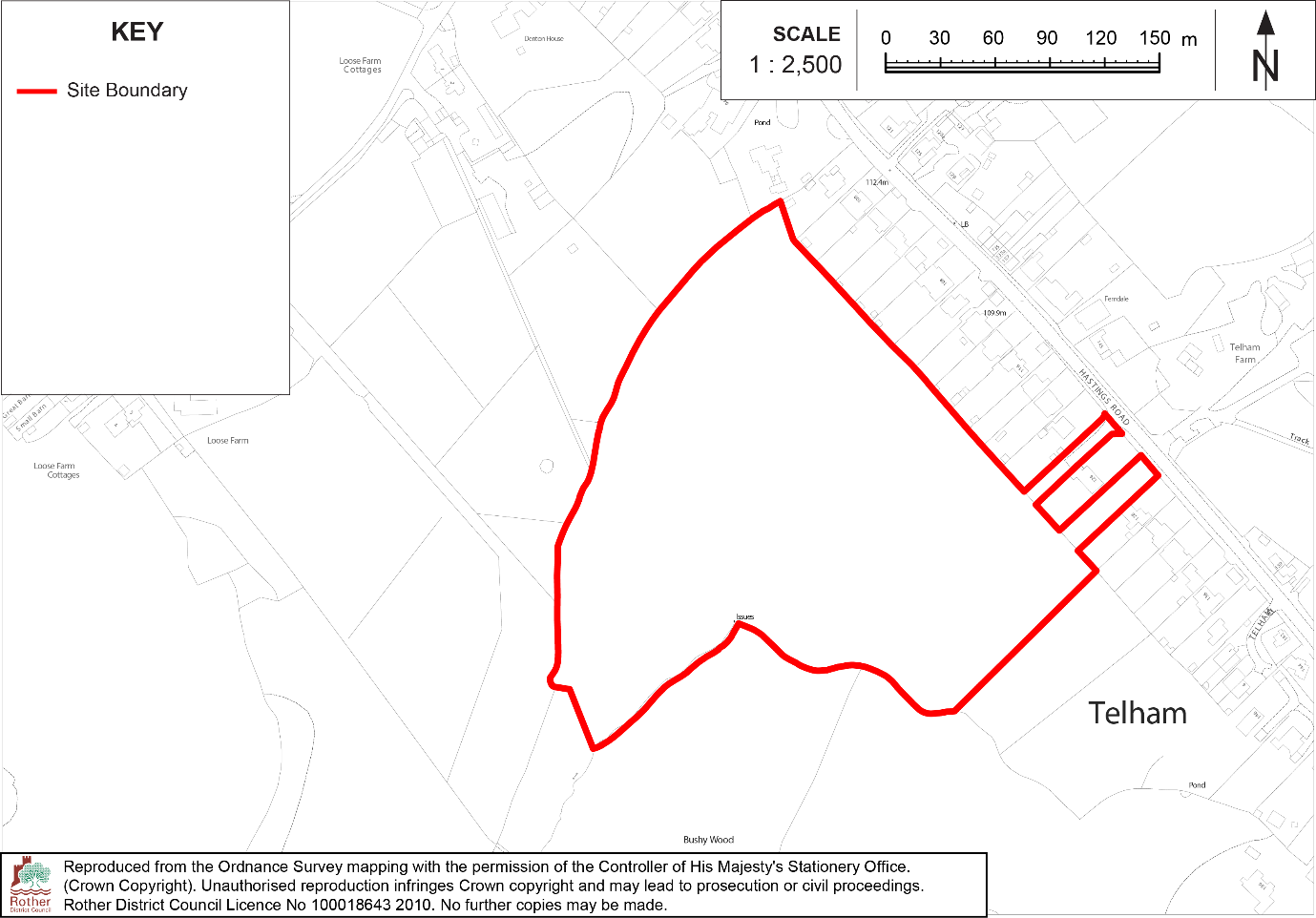 Site Location Plan: BT10