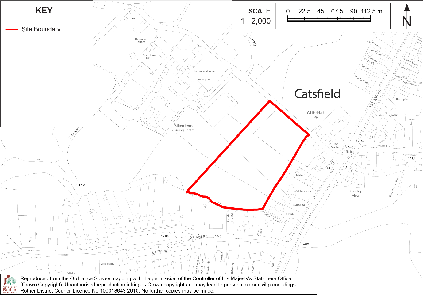 Site Location Plan: CT2