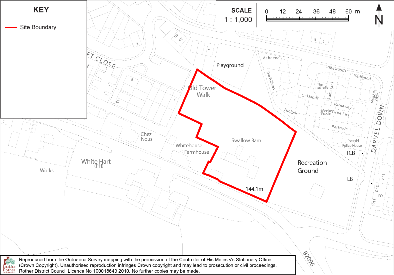 Site Location Plan: NE1
