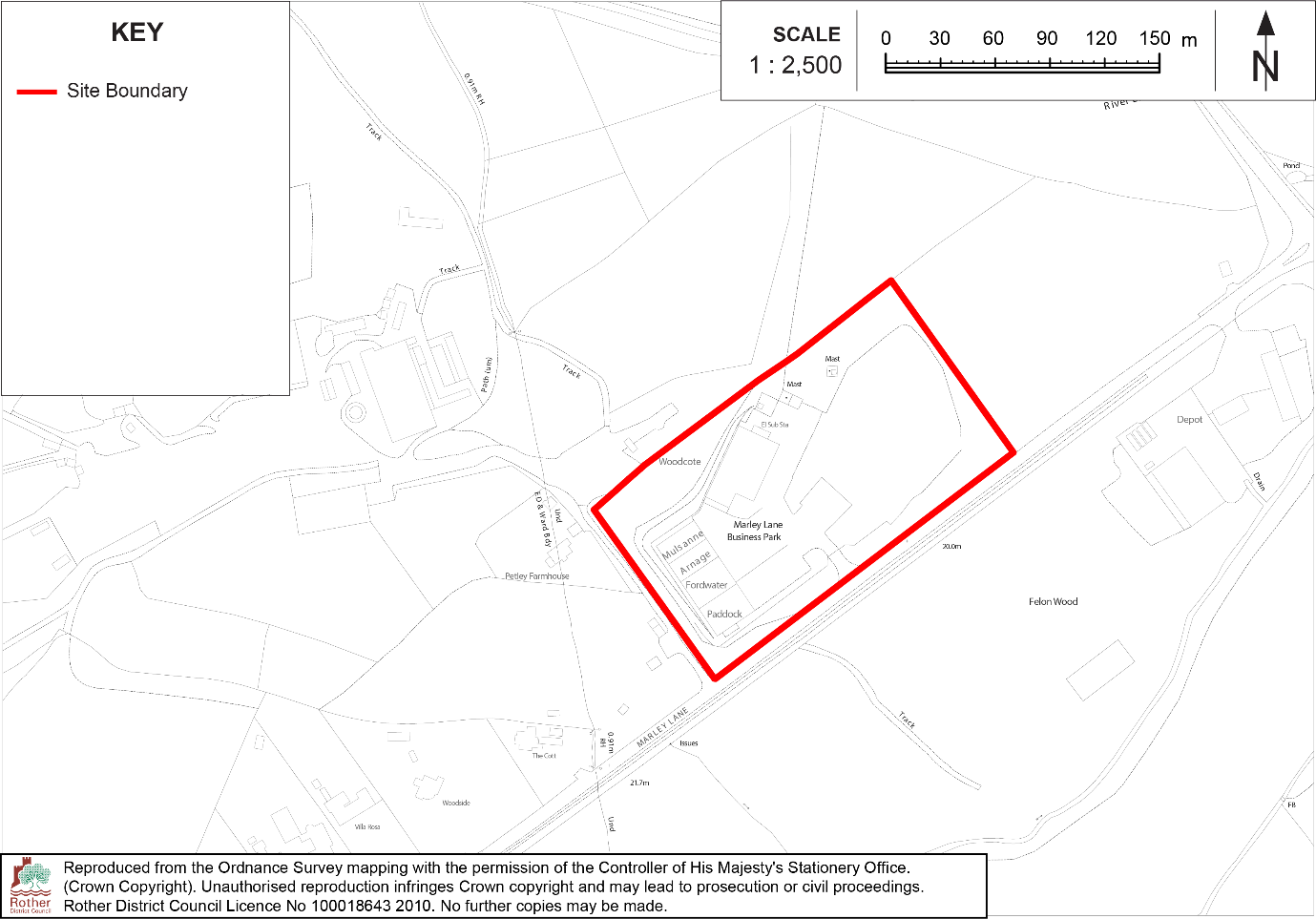 Site Location Plan: SD8