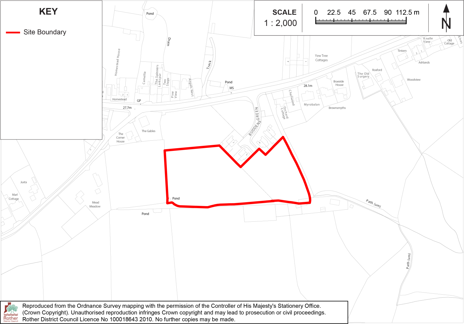 Site Location Plan: BC1