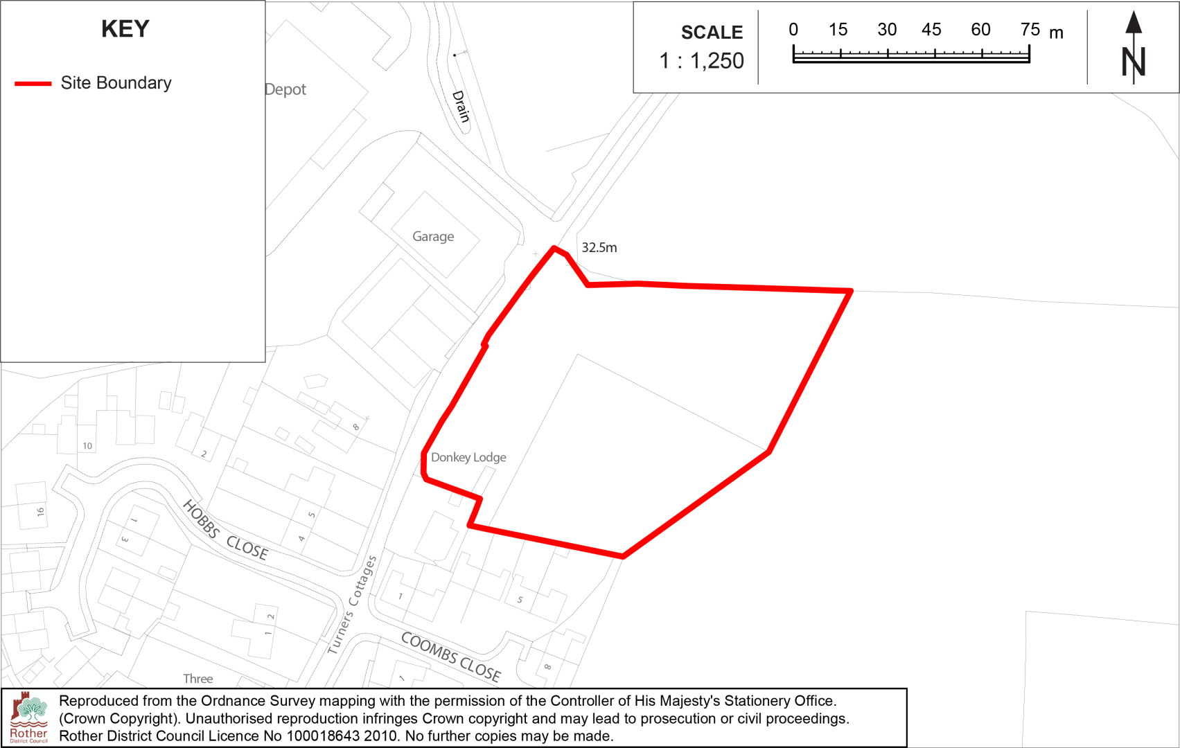 Site Location Plan: BC2