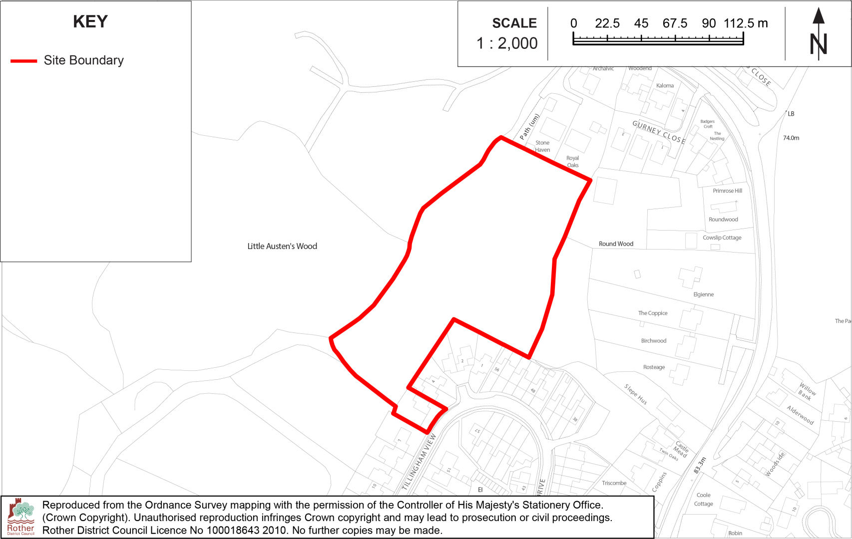Site Location Plan: BR1