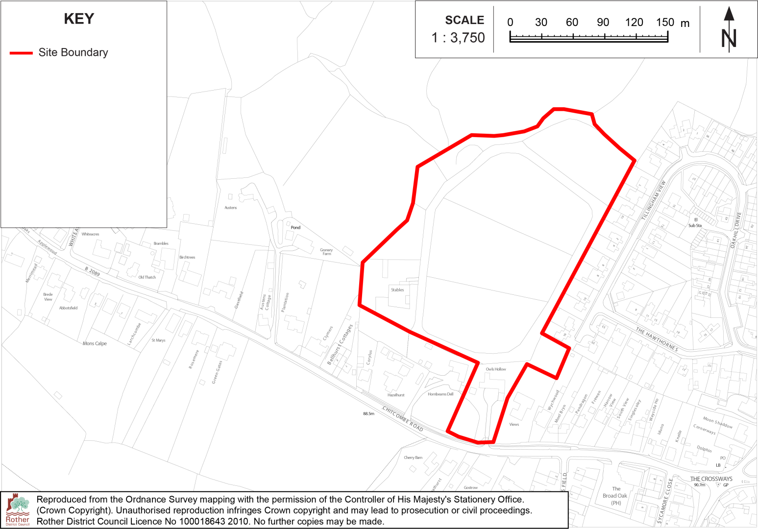 Site Location Plan: BR2