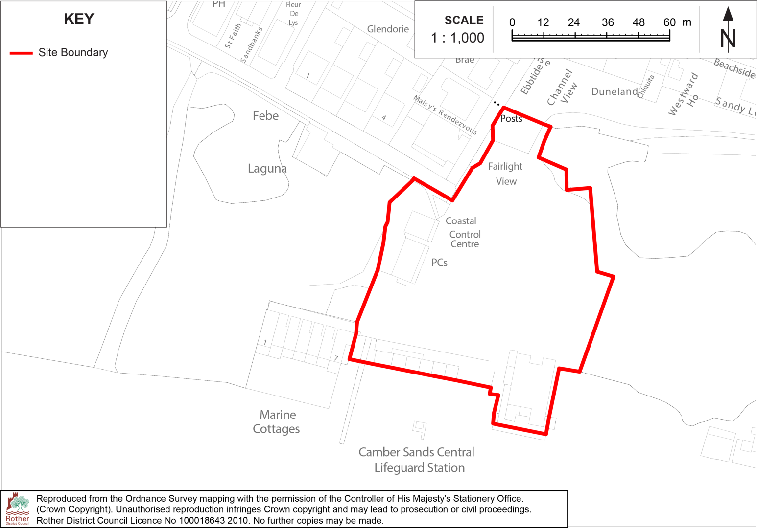 Site Location Plan: CM2
