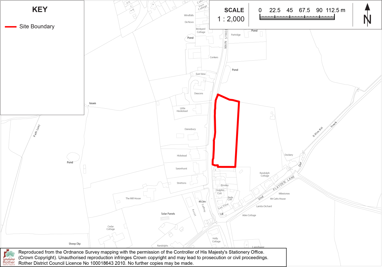 Site Location Plan: ID2