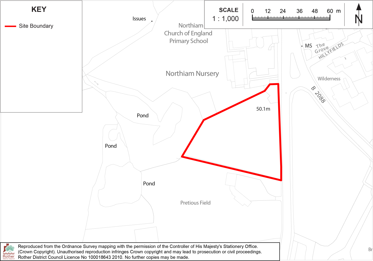 Site Location Plan: NR1