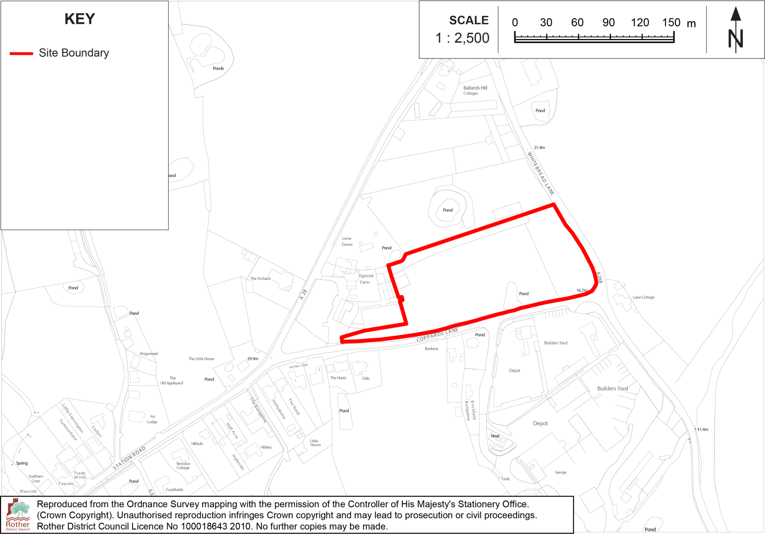 Site Location Plan: NR2