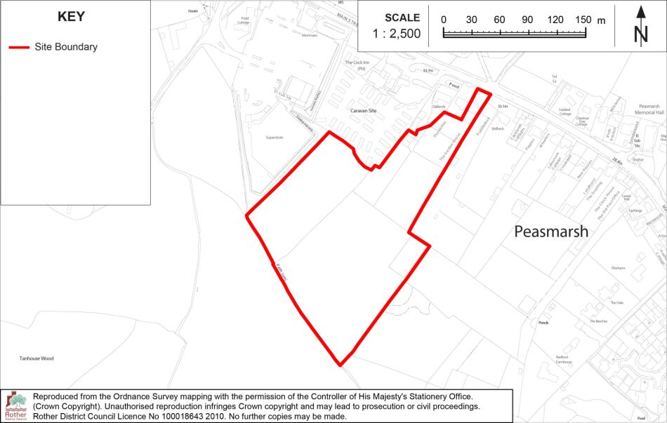 Site Location Plan: PE1
