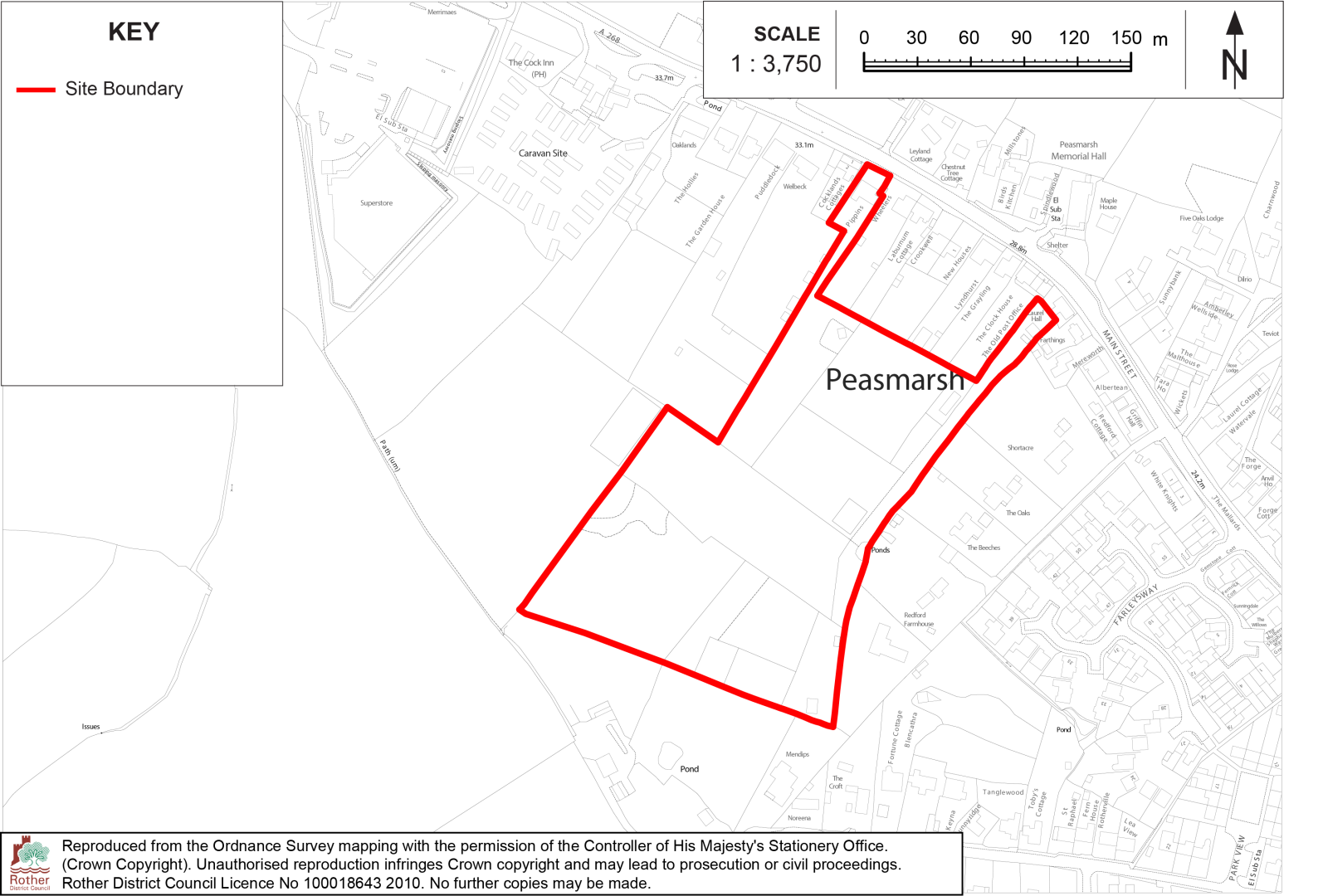 Site Location Plan: PE2