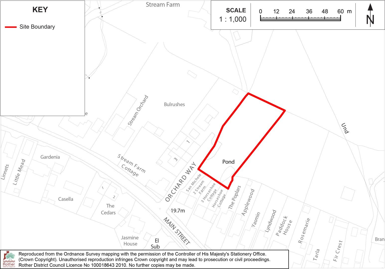 Site Location Plan: PE4