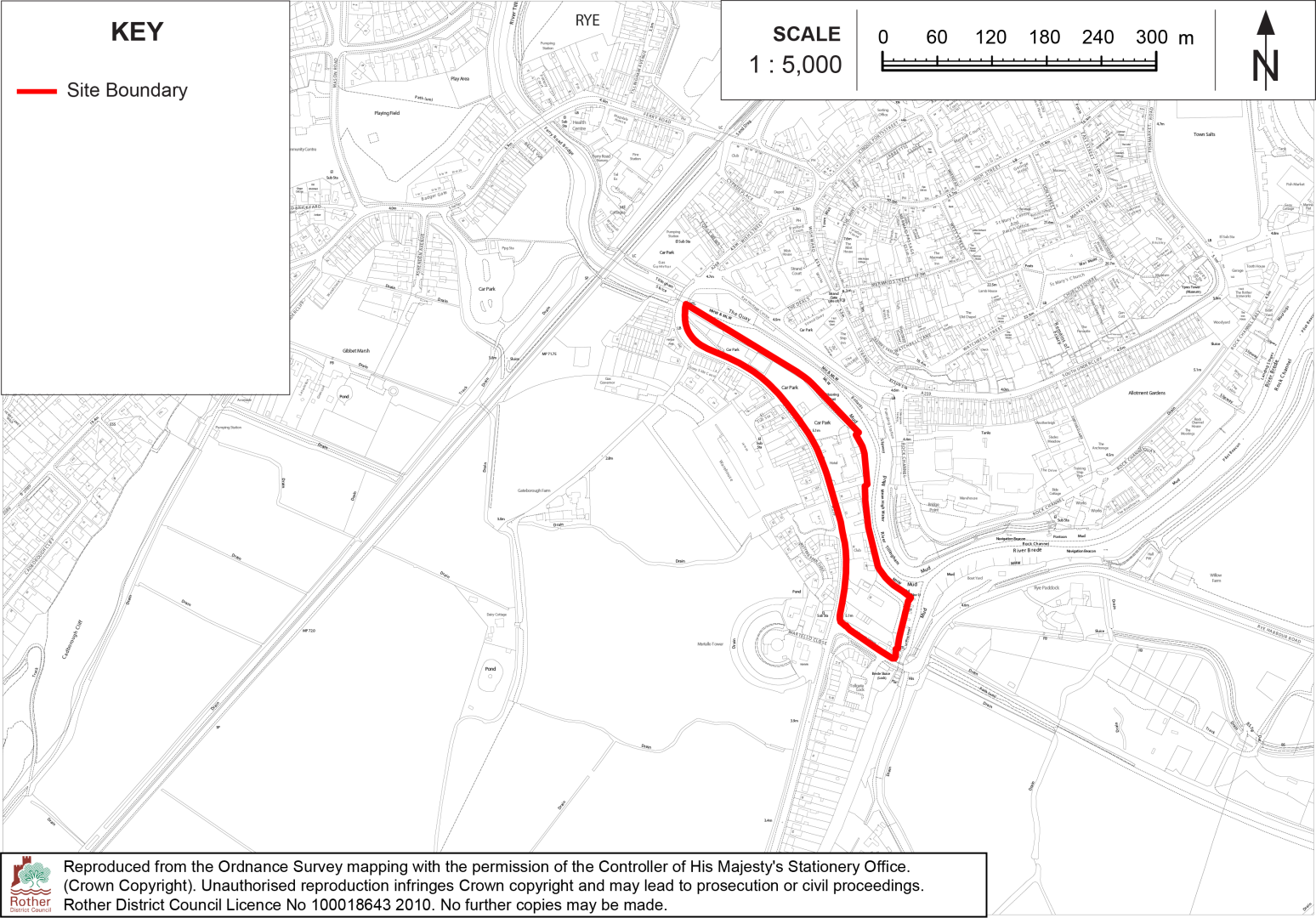 Site Location Plan: RY2