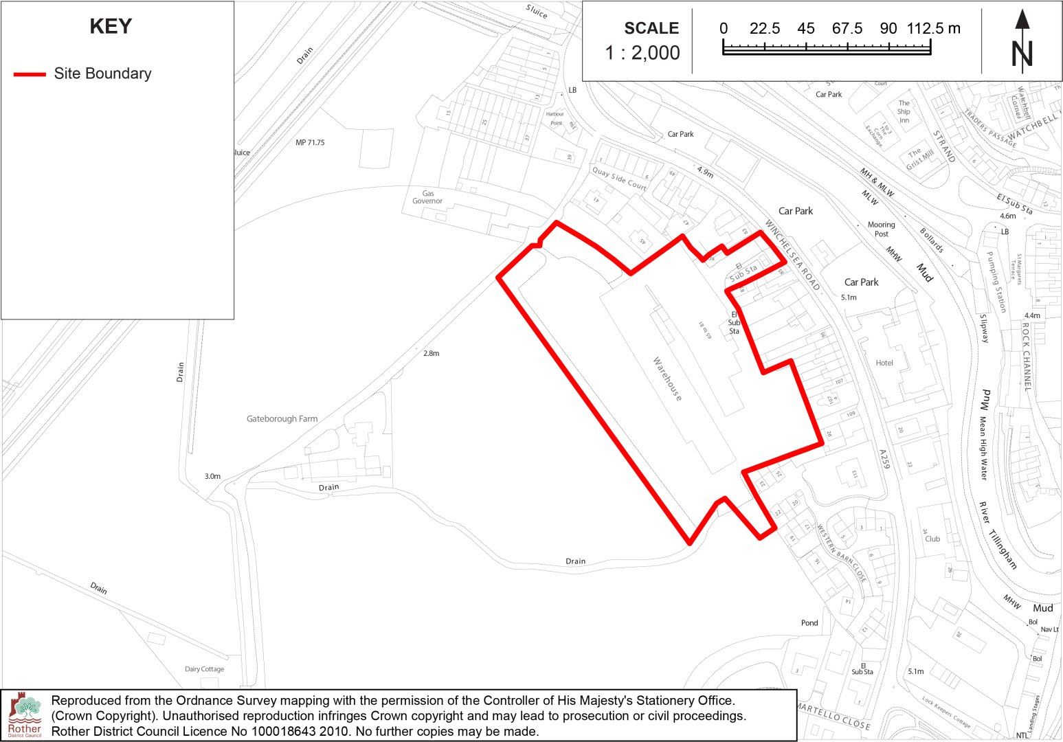 Site Location Plan: RY3