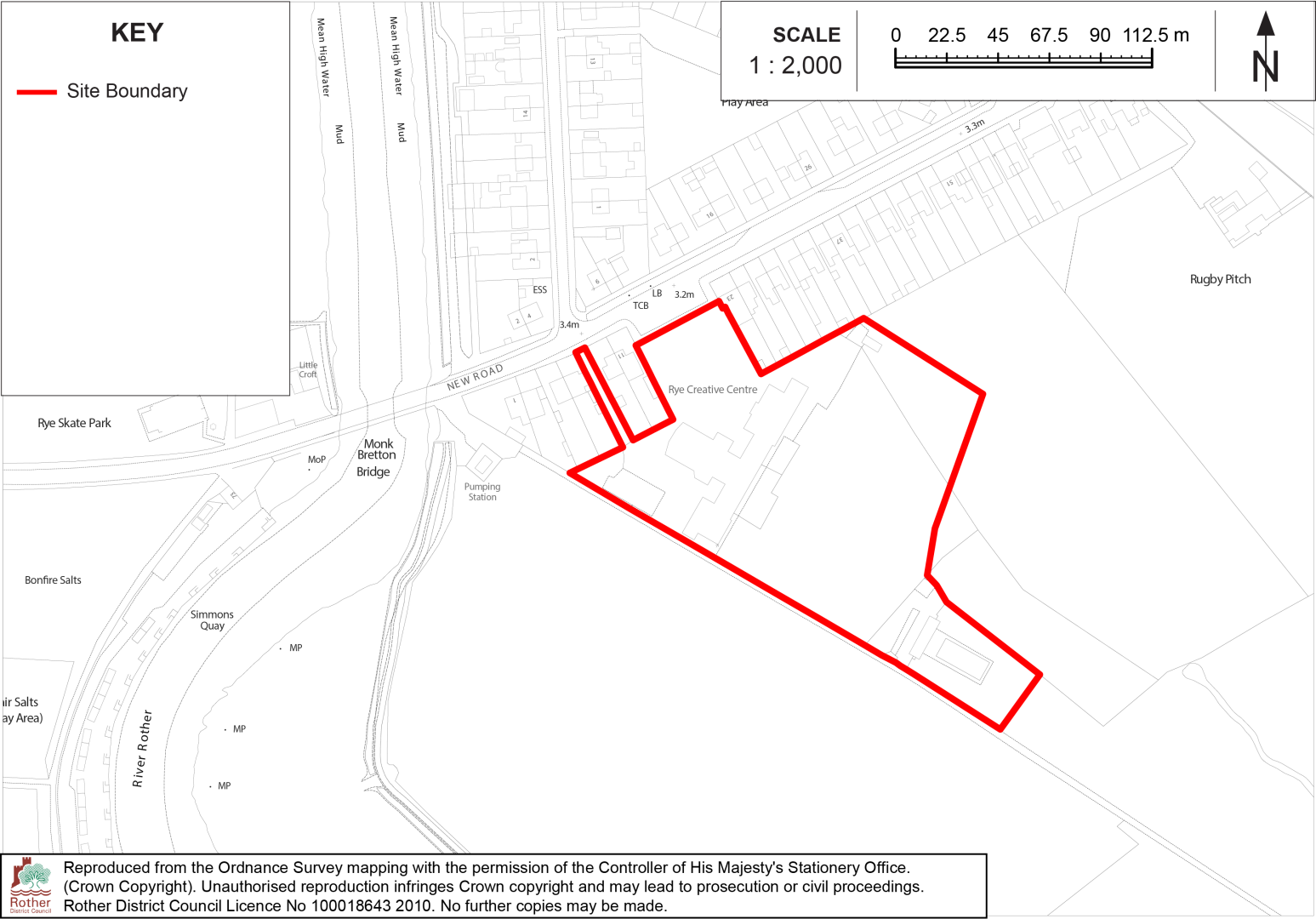 Site Location Plan: RY4