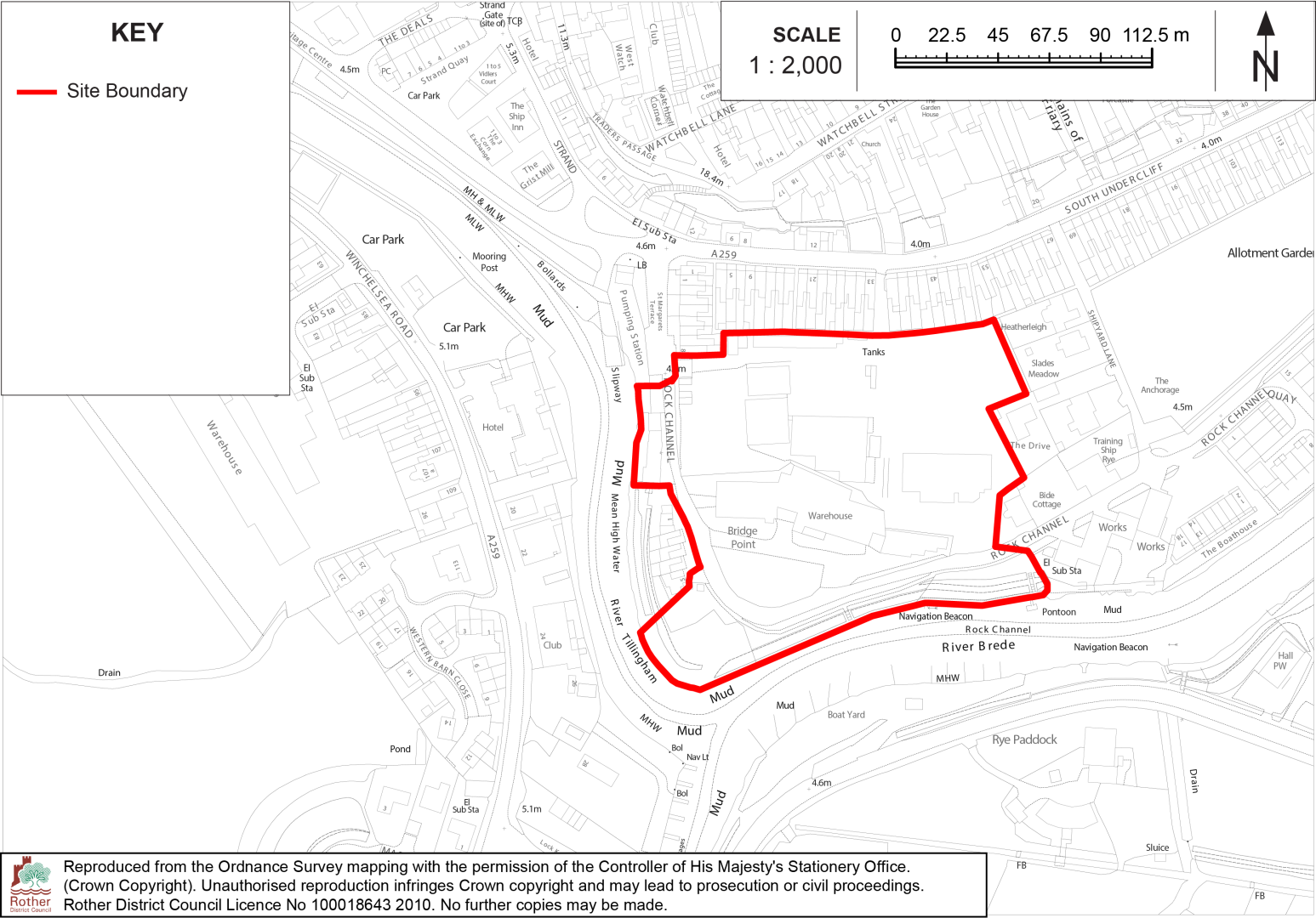 Site Location Plan: RY5