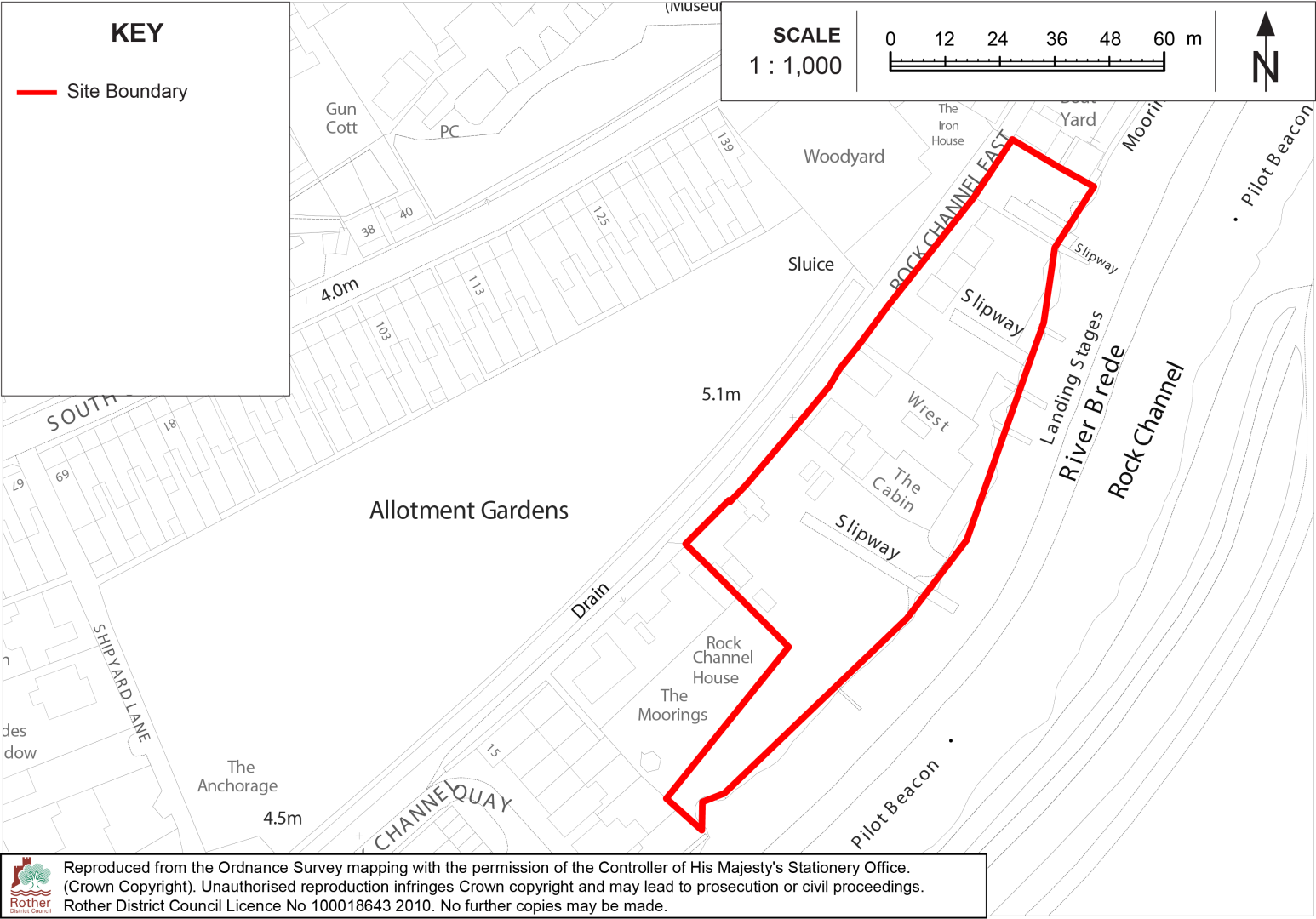 Site Location Plan: RY7