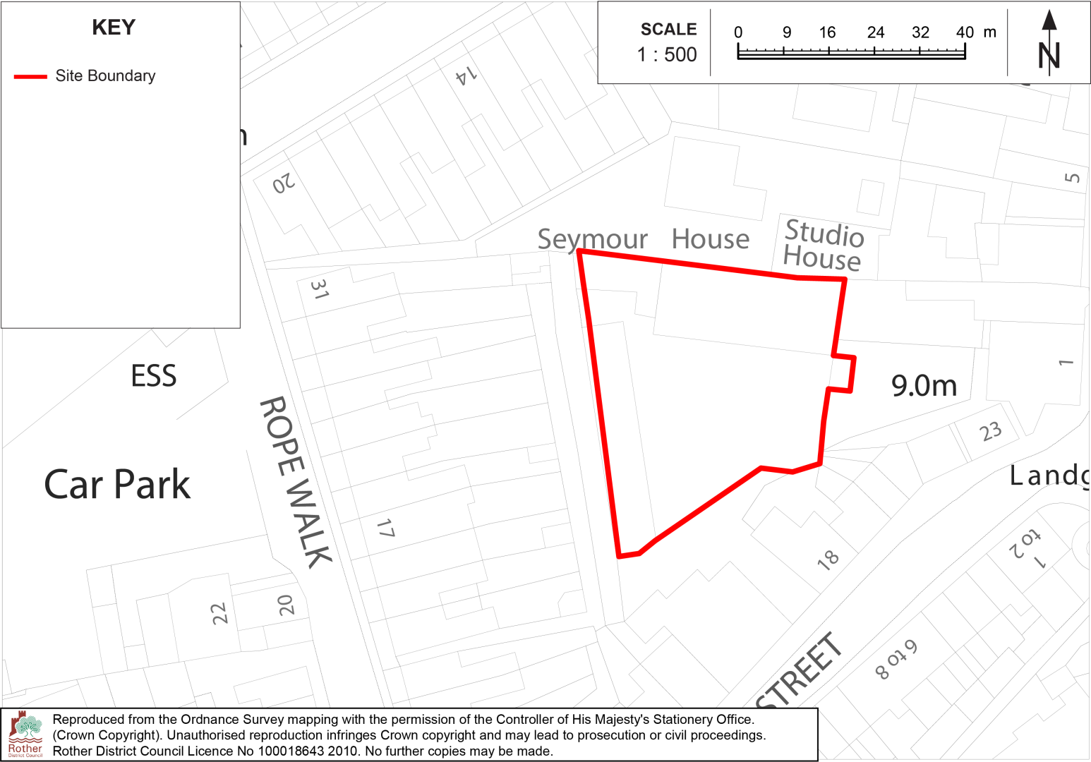 Site Location Plan: RY8