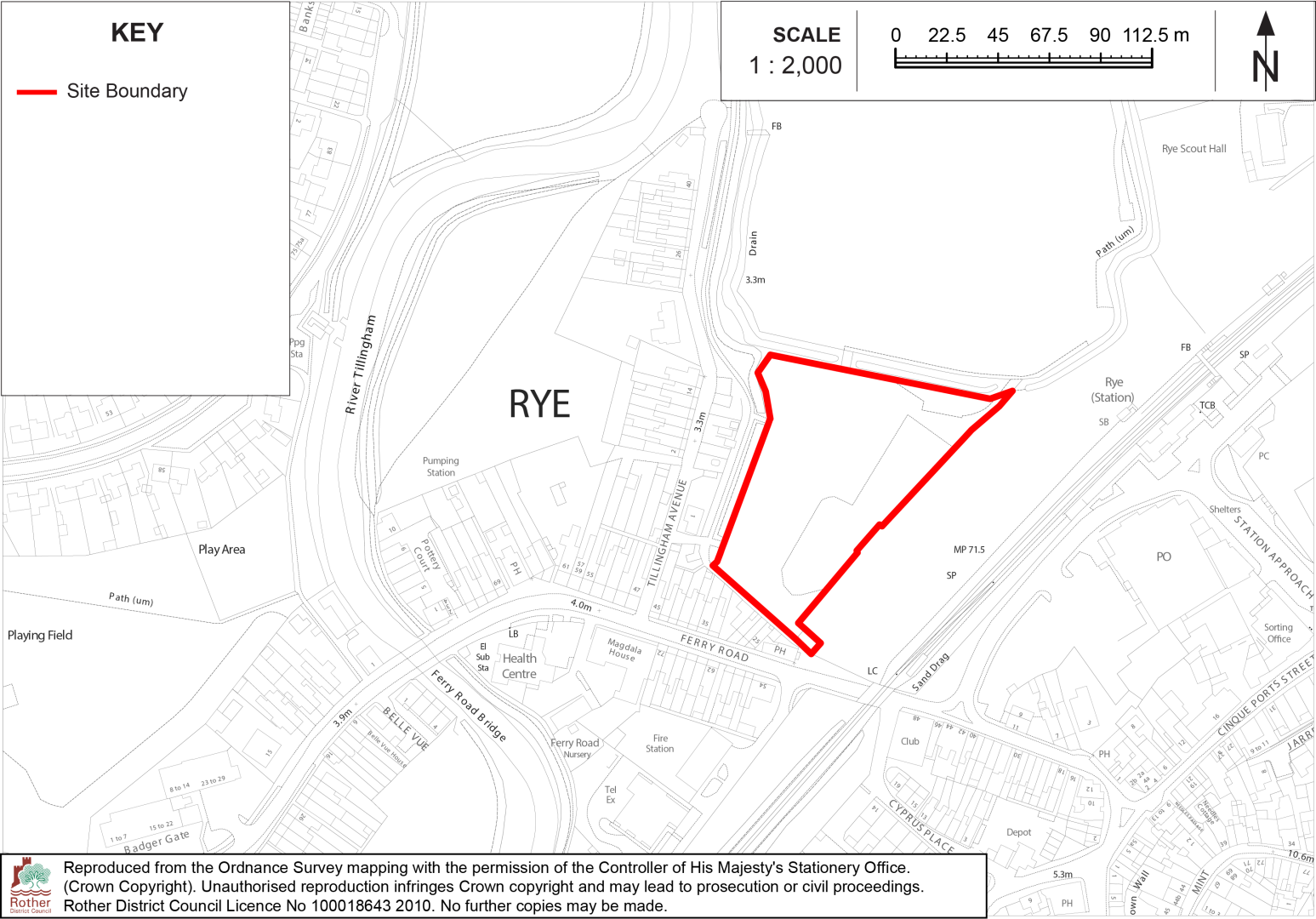 Site Location Plan: RY9