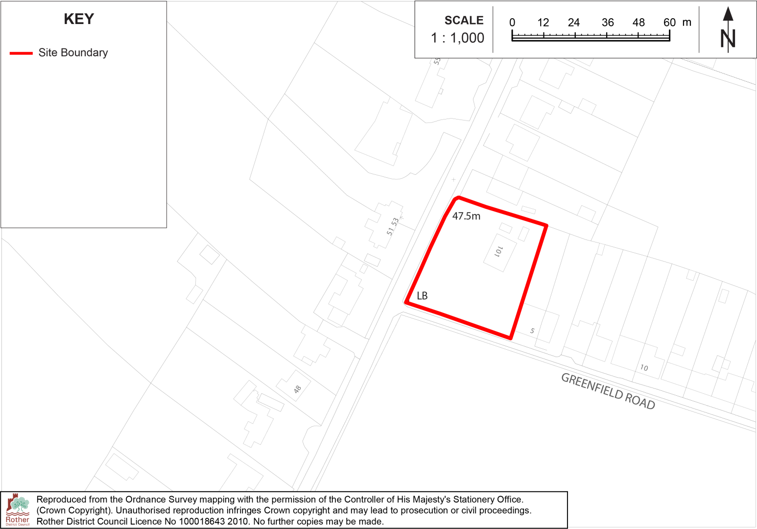 Site Location Plan: BWC2