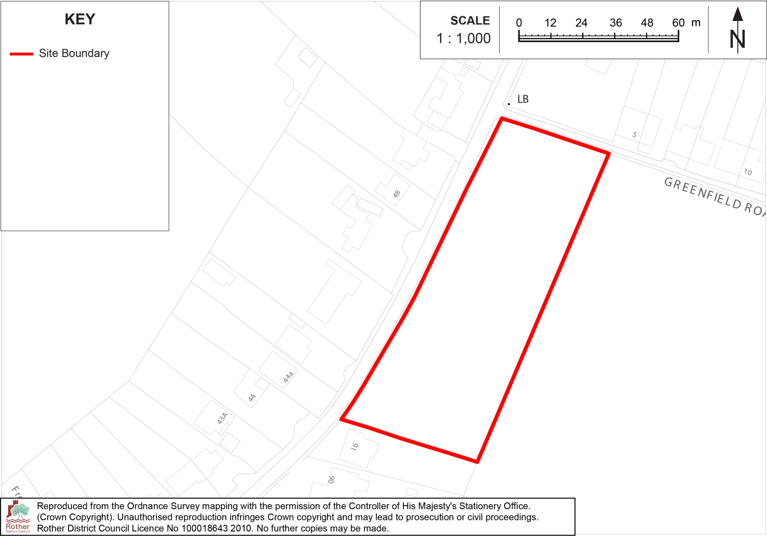 Site Location Plan: BWC3