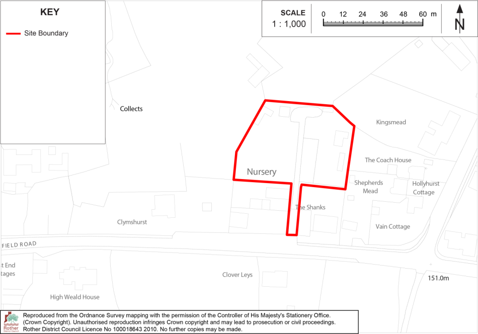 Site Location Plan: BWC2