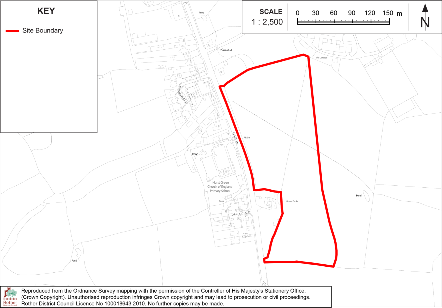 Site Location Plan: HG1