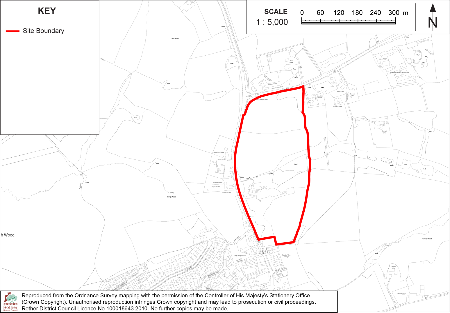 Site Location Plan: HG4