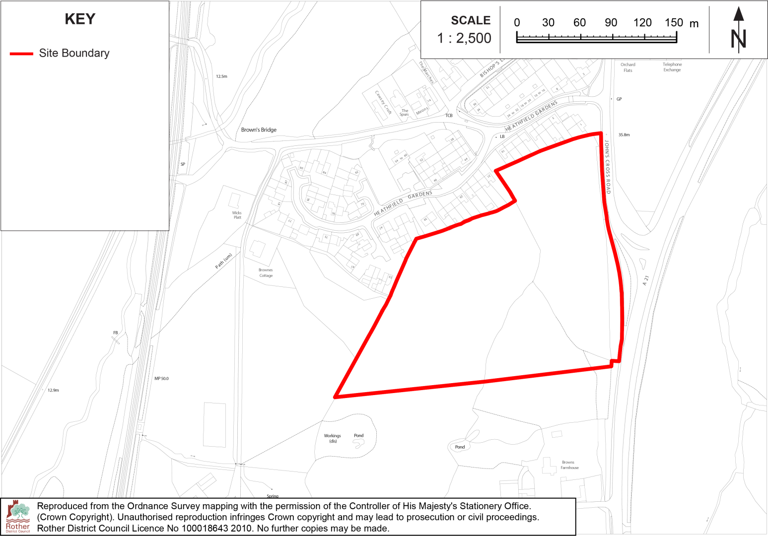Site Location Plan: RB1