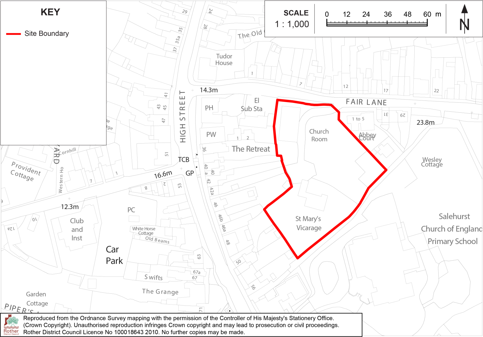 Site Location Plan: RB4