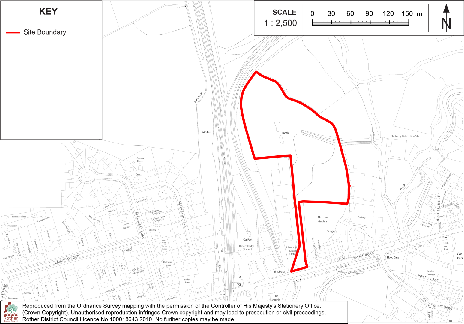 Site Location Plan: RB5