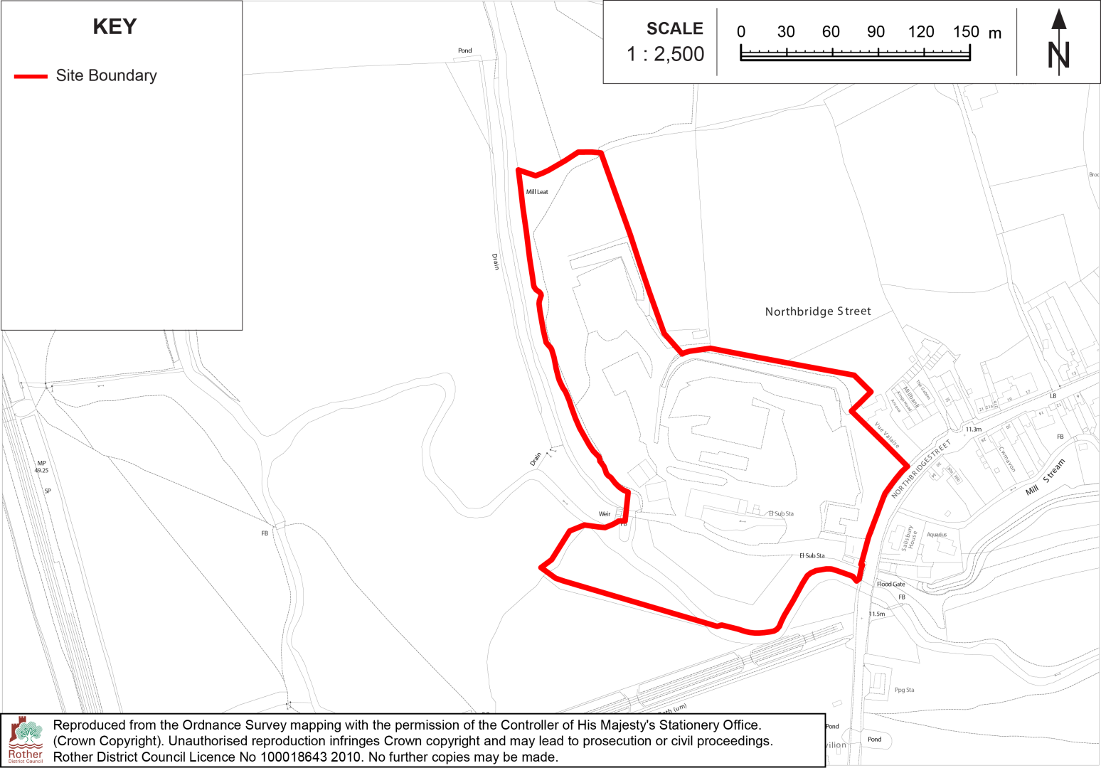 Site Location Plan: RB6a