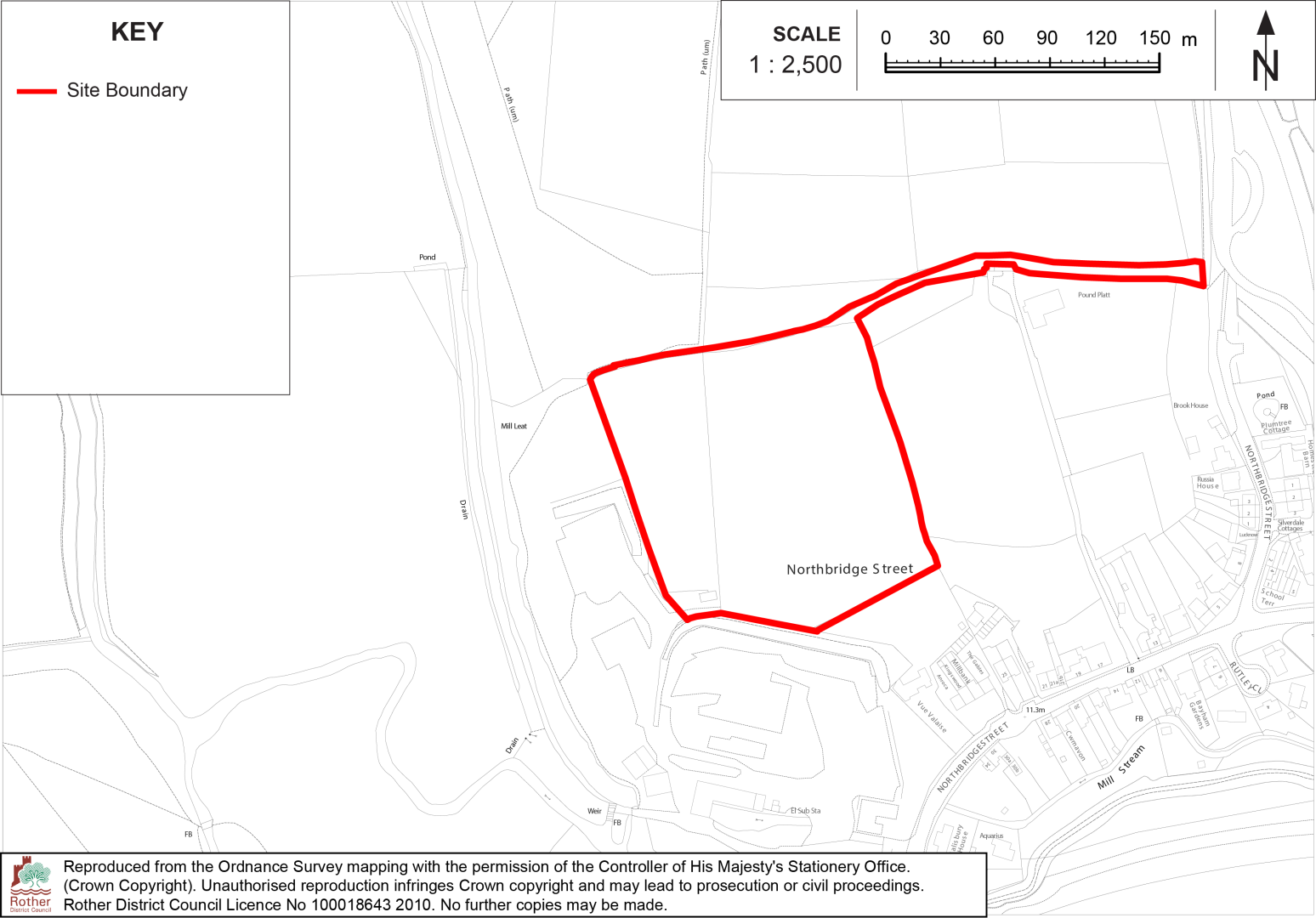 Site Location Plan: RB6b