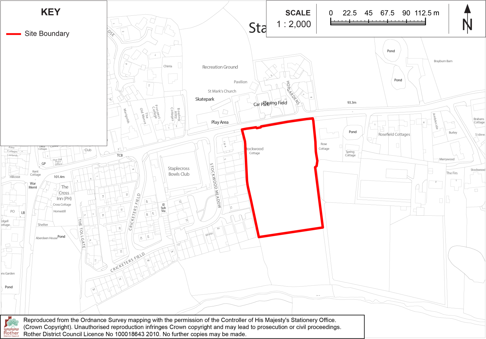 Site Location Plan: SC1