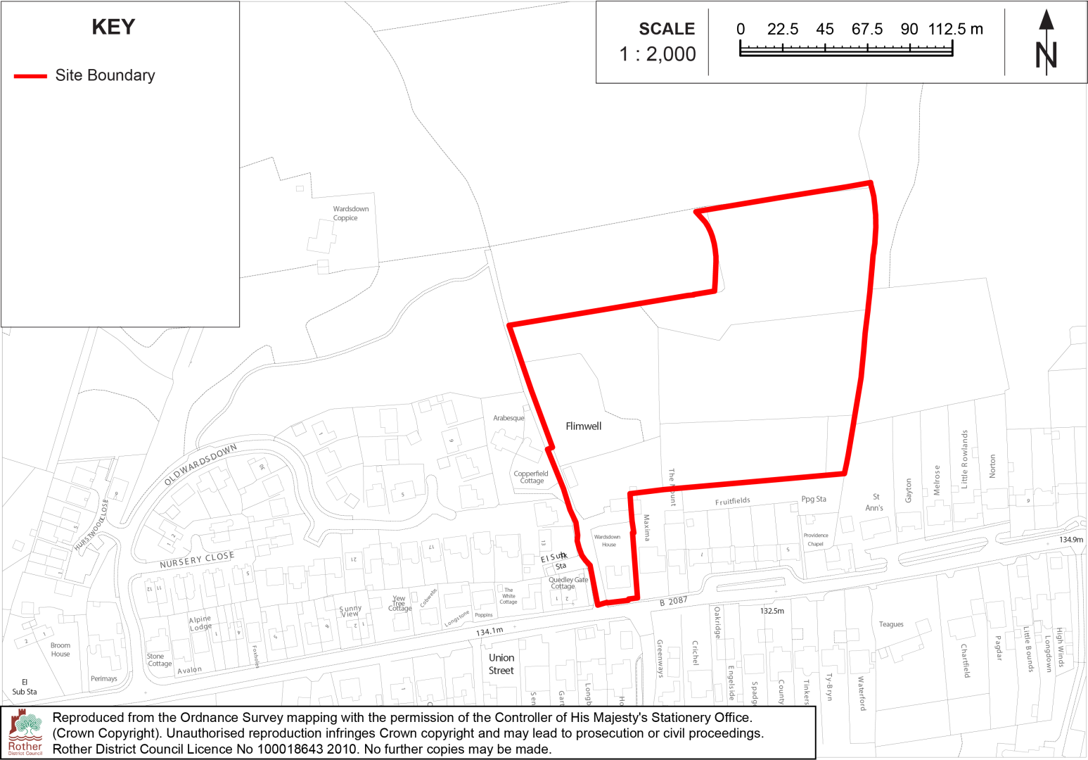 Site Location Plan: FW1