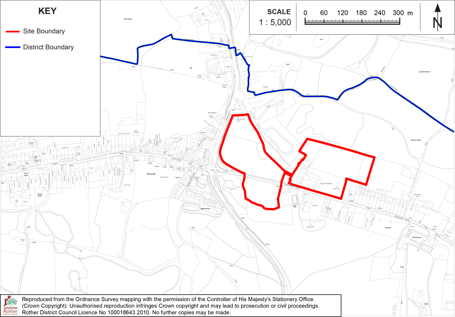 Site Location Plan: FW2