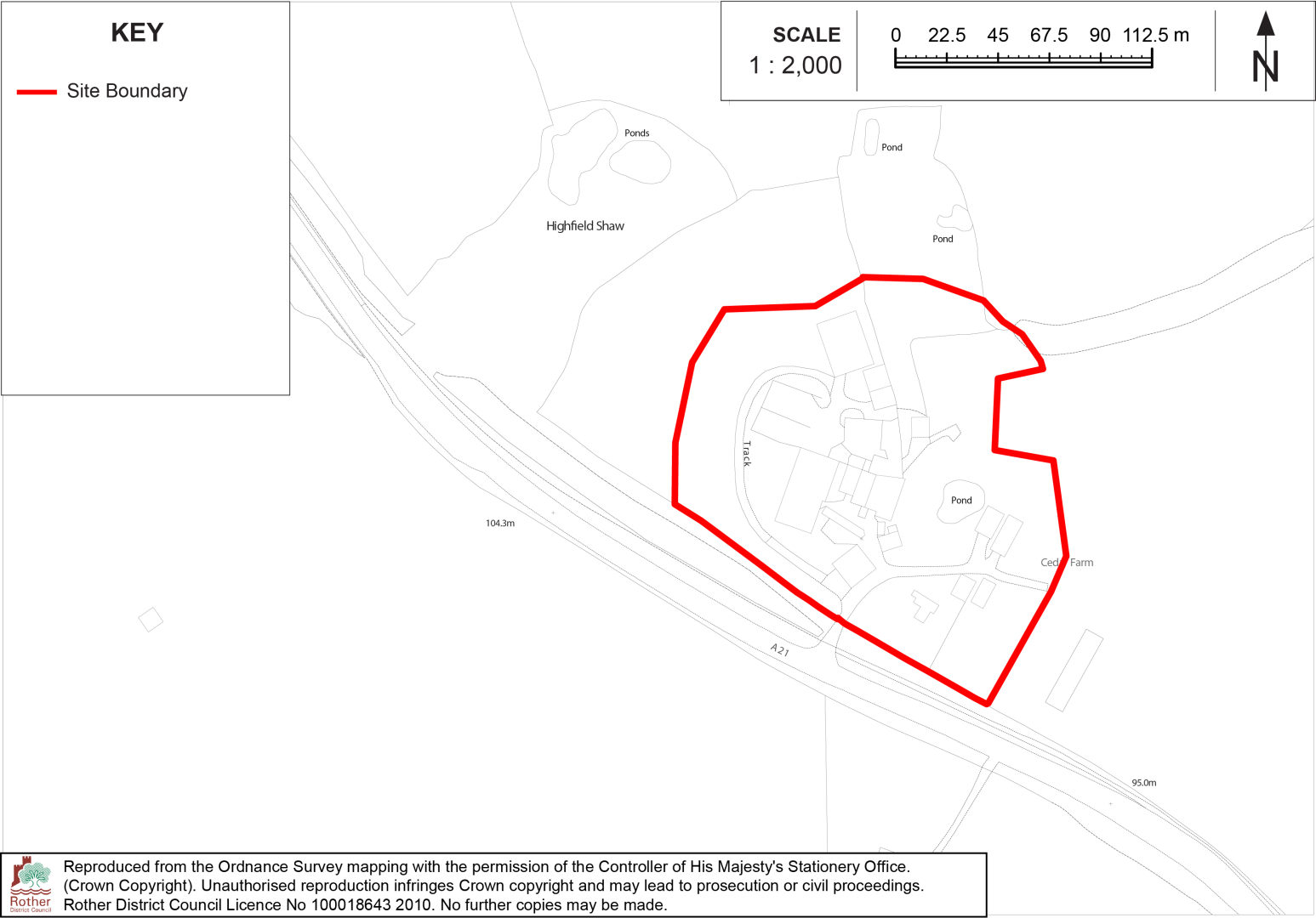Site Location Plan: FW3